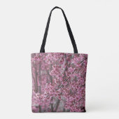 Sakura Kersenbloesem Stromend Roze Tote Bag (Achterkant)