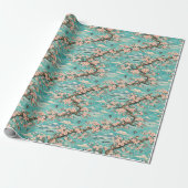 Sakura Kersenbloesem Ukiyo-e Japans Cadeaupapier (Uitgerold)