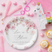 Sakura kersenbloesem vrijgezellenfeest papieren bordje (Feest)