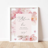 Sakura-kersenbloesembloesembalk Poster