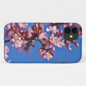 Sakura Kersenbloesems raken blauw Case-Mate iPhone Case (Achterkant (horizontaal))