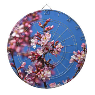 Sakura Kersenbloesems raken blauw Dartbord