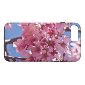 Sakura Kersenbloesems Rode Sterren Case-Mate iPhone Case (Achterkant (Horizontaal))