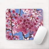 Sakura Kersenbloesems Rode Sterren Muismat (Met muis)