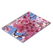 Sakura Kersenbloesems Rode Sterren Notitieboek (Linkerzijde)