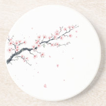 Sakura Kersenbloesemtak Zandsteen Onderzetter