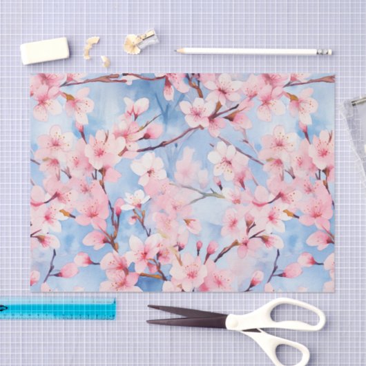 Sakura Kirschblüten Seidenpapier Tissuepapier (Craft)