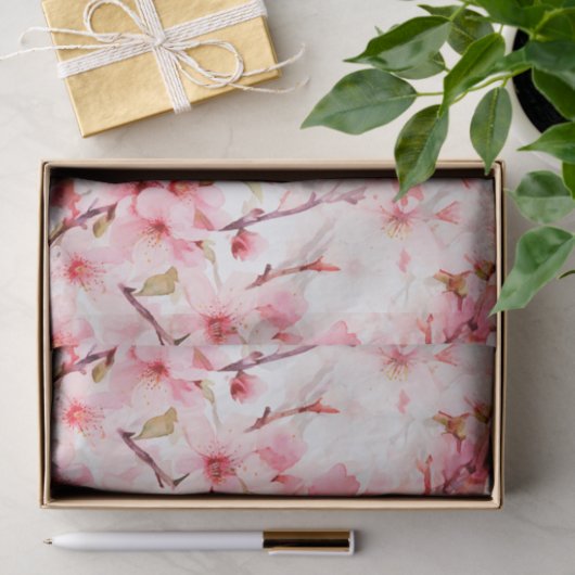 Sakura Kirschblüten Seidenpapier Tissuepapier (Geschenk)