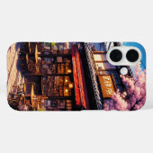 Sakura Kissa - Cherry Blossom Café Case-Mate iPhone Case (Achterkant (horizontaal))