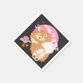 SAKURA - Knoop - papierluiers Servet (Hoek)