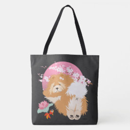 SAKURA - Knoop - Tas- of kruislichaamzak Tote Bag