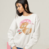 SAKURA - Knoop - witte shirten kiezen stijl Trui