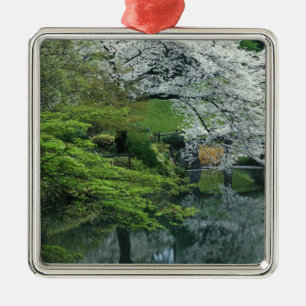 Sakura, Koishikawa Koraku-en tuin, Tokio, Metalen Ornament
