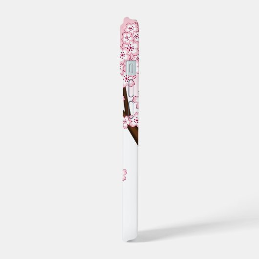 Sakura Kokeshi Doll - Cute Japanese Geisha Girl iPhone 15 Case (Linkerkant)