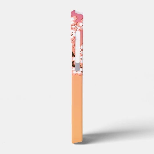 Sakura Kokeshi Doll - Geisha Girl op strand Case-Mate iPhone Case (Achterkant / Links)