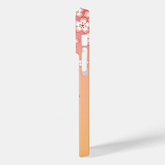 Sakura Kokeshi Doll - Geisha Girl op strand Case-Mate iPhone Case (Achterkant / Links)