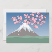 Sakura Kokeshi Doll Schattige Geisha Verjaardagsfe Kaart (Achterkant)