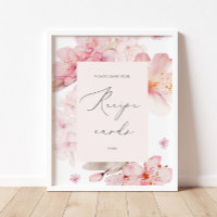 Sakura laat hier je receptenkaart achter poster