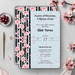 Sakura Lente Kersenbloesem Baby Shower Kaart