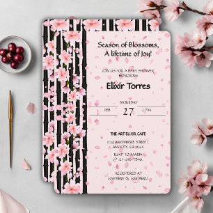 Sakura Lente Kersenbloesem Baby Shower Kaart