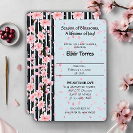 Sakura Lente Kersenbloesem Baby Shower Kaart