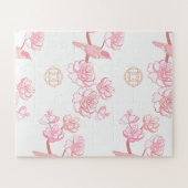 Sakura, lentesbloesem, Japanse kersenbloesem, tre Legpuzzel (Horizontaal)