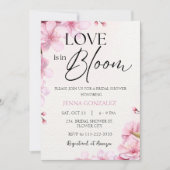 Sakura Love Bloom Cherry Blossom Vrijgezellenfeest Kaart (Voorkant)