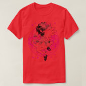 Sakura Magic Circle zwart T-shirt (Design voorkant)
