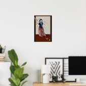 Sakura meisje versie 2 poster (Thuiskantoor)
