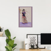 Sakura meisje versie 3 poster (Thuiskantoor)