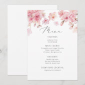 Sakura menu kaart (Voorkant / Achterkant)