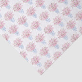 Sakura met blauwe en witte Chinese vaas Tissuepapier (Detail)