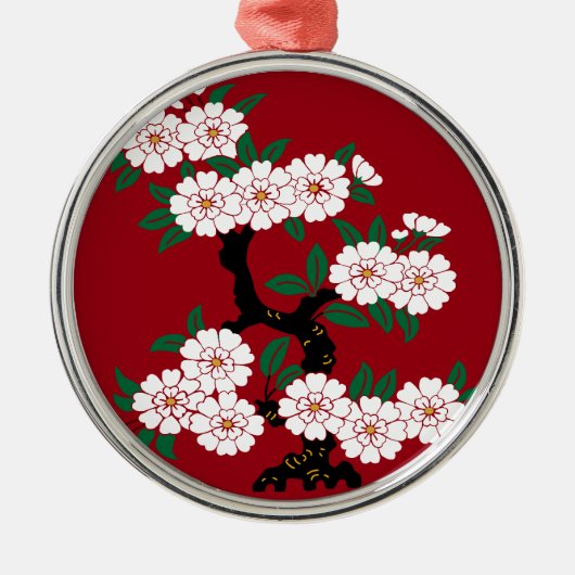 SAKURA METALEN ORNAMENT (Voorkant)