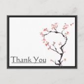 Sakura Mountain | Casual grenshuwelijk Hartelijk d Briefkaart (Voorkant)