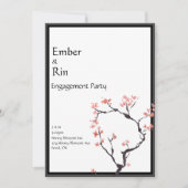 Sakura Mountain | Casual grenspartij Kaart (Voorkant)