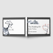 Sakura Mountain | Casual huwelijksgastboek Gastenboek (Volledig)