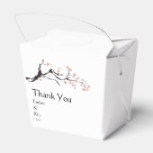 Sakura Mountain | Casual papier uit de voorverpakk Bedankdoosjes (Achterkant)