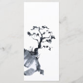 Sakura Mountain | Menu Casual weddenschappen (Achterkant)