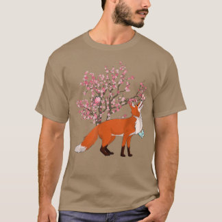 Sakura Natuur Forest Dierenvriend Cherry Blossom F T-shirt