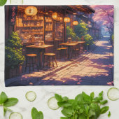 Sakura no Machikado - Cherry Blossom Street Theedoek (Gevouwen)