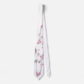 Sakura over rivier - Japans Stropdas van het Ontwe (Voorkant)