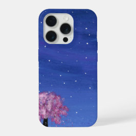 Sakura Painting Phone Case iPhone 15 Pro Case