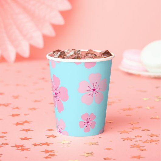 Sakura Papieren Bekers (Insitu)