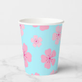 Sakura Papieren Bekers (Achterkant)