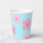 Sakura Papieren Bekers (Rechts)