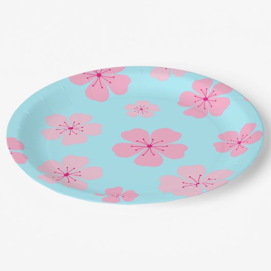 Sakura Papieren Bordje (Gekanteld)