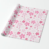 Sakura Pattern Cadeaupapier (Uitgerold)