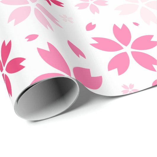 Sakura Pattern Cadeaupapier (Rol Hoek)