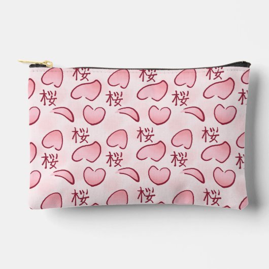 Sakura Petals with Kanji Etui (Voorkant)