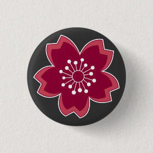 Sakura Pin Ronde Button 3,2 Cm